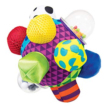 Developmental Bumpy Ball | Easy to Grasp Bumps Help Develop Motor Skills | for Ages 6 Months and Up